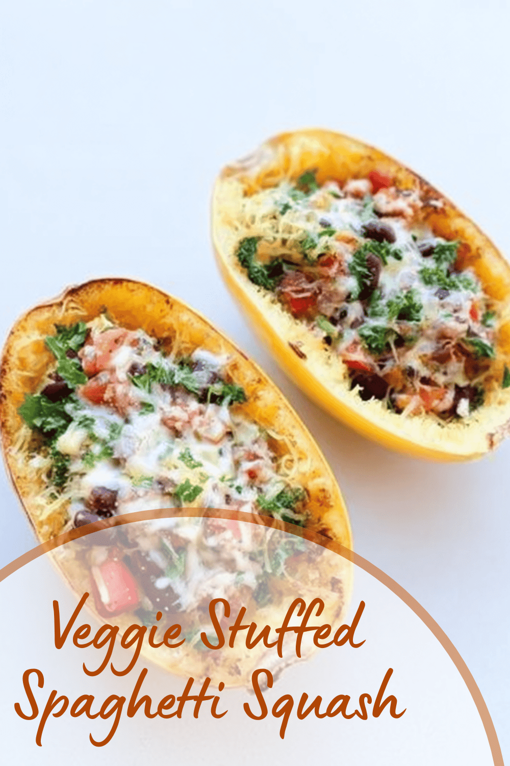 Veggie Stuffed Spaghetti Squash