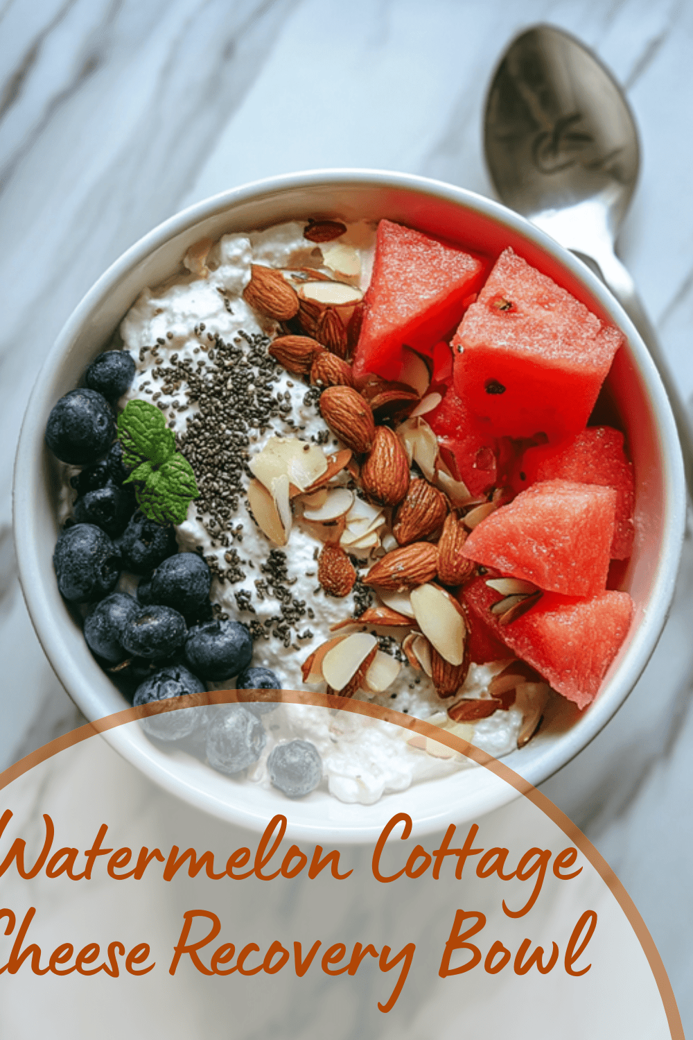 Watermelon Cottage Cheese Recovery Bowl