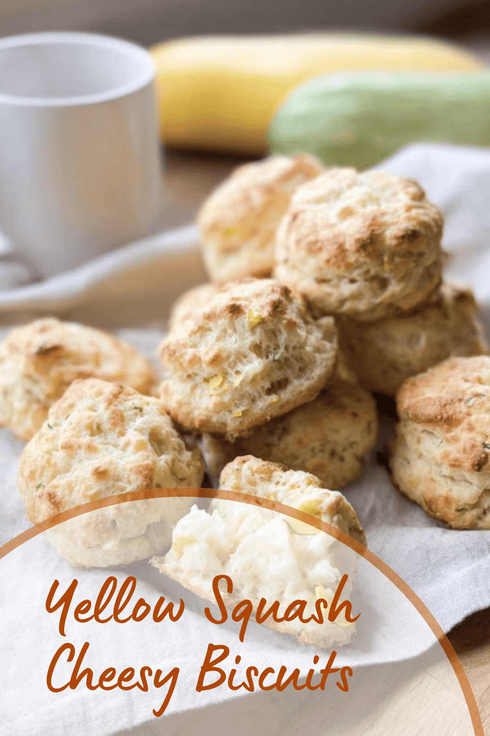 Yellow Squash Cheddar Biscuits Recipe For Easy Homemade Comfort 7 Yellow Squash Cheesy Biscuits