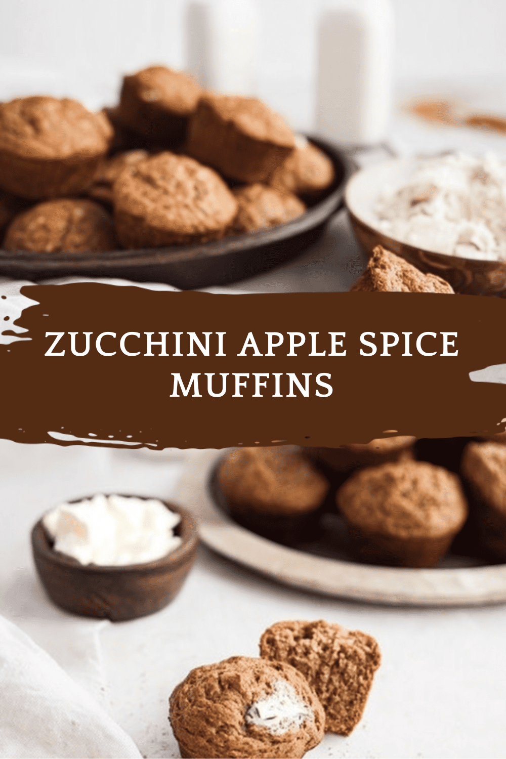 Zucchini Apple Spice Muffins