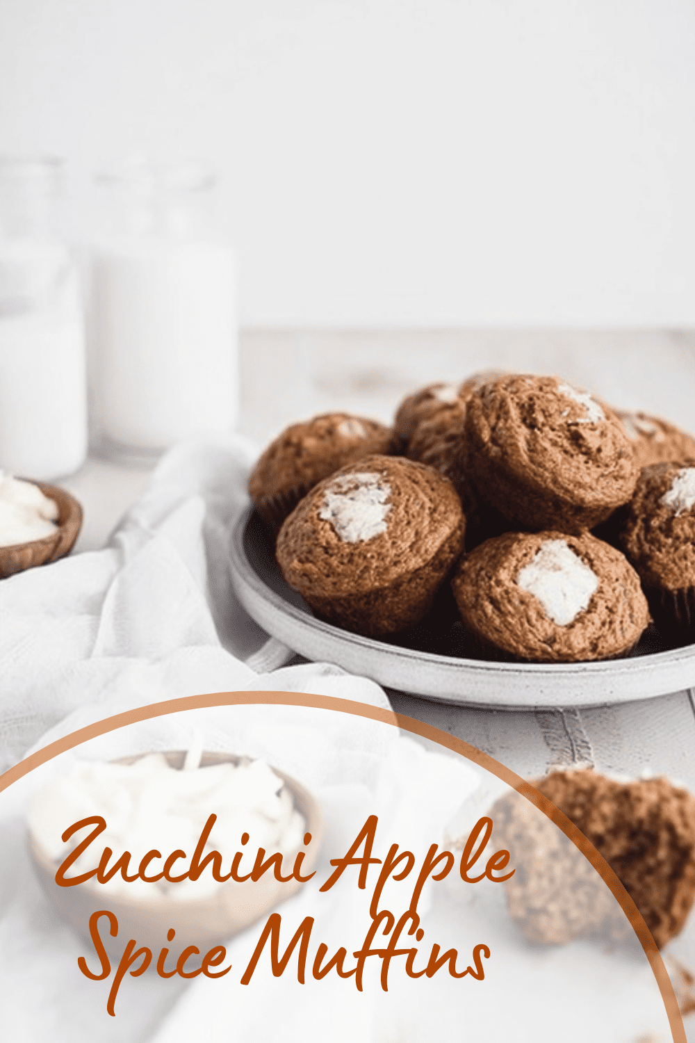 Zucchini Apple Spice Muffins