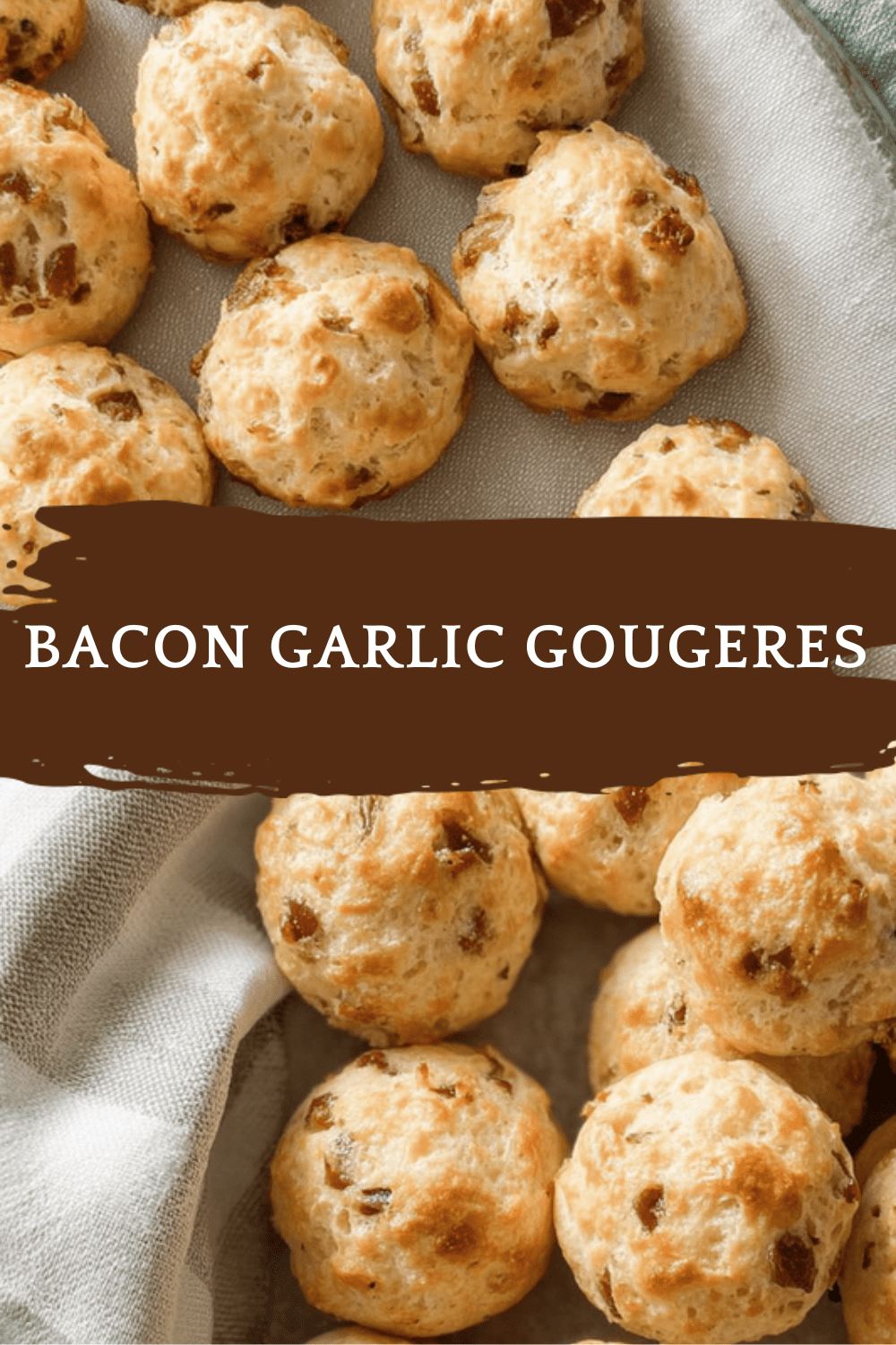 Bacon Garlic Gougères Recipe With Creamy Cheese Puffs 6 Bacon Garlic Gougeres