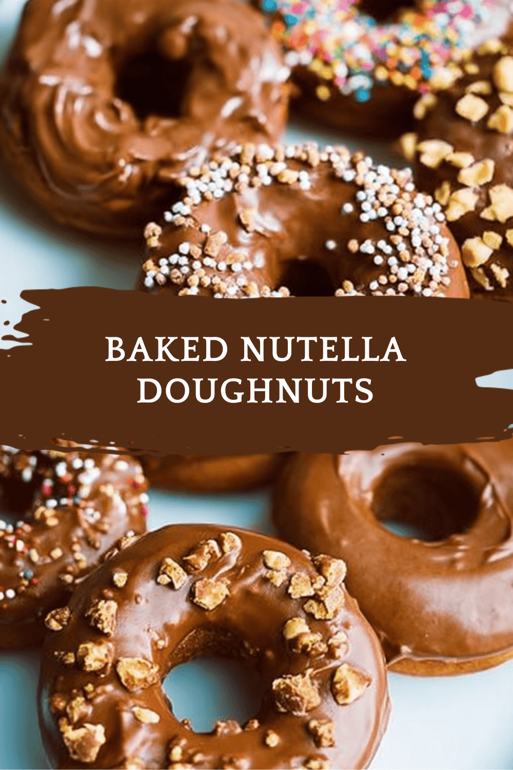 Baked Nutella Donuts Recipe With Easy Homemade Dough 6 Baked Nutella Doughnuts