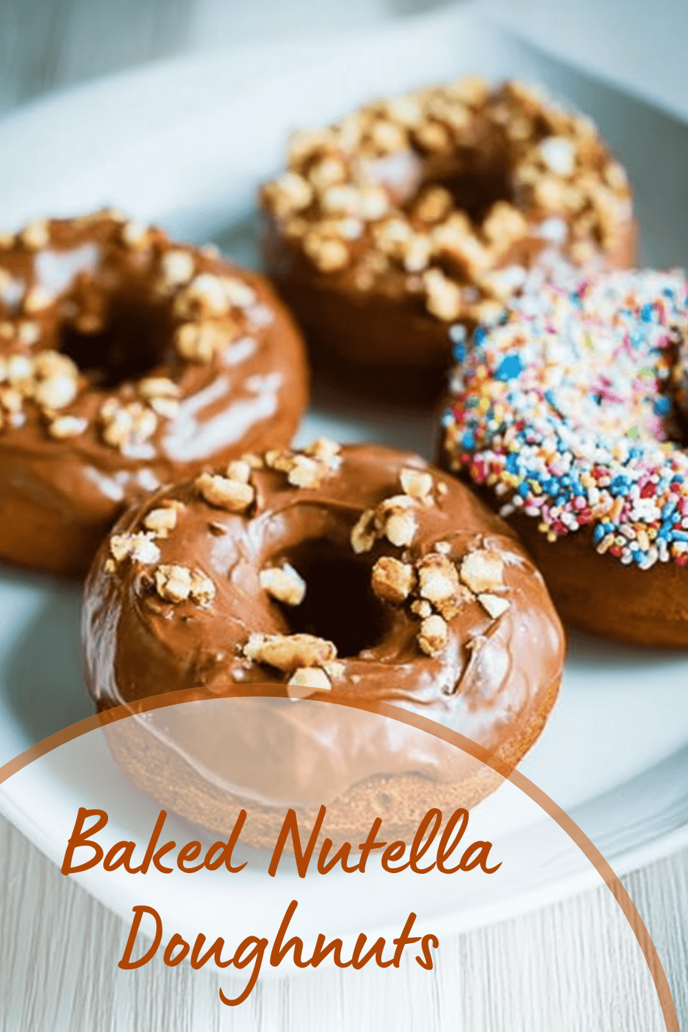 Baked Nutella Donuts Recipe With Easy Homemade Dough 7 Baked Nutella Doughnuts