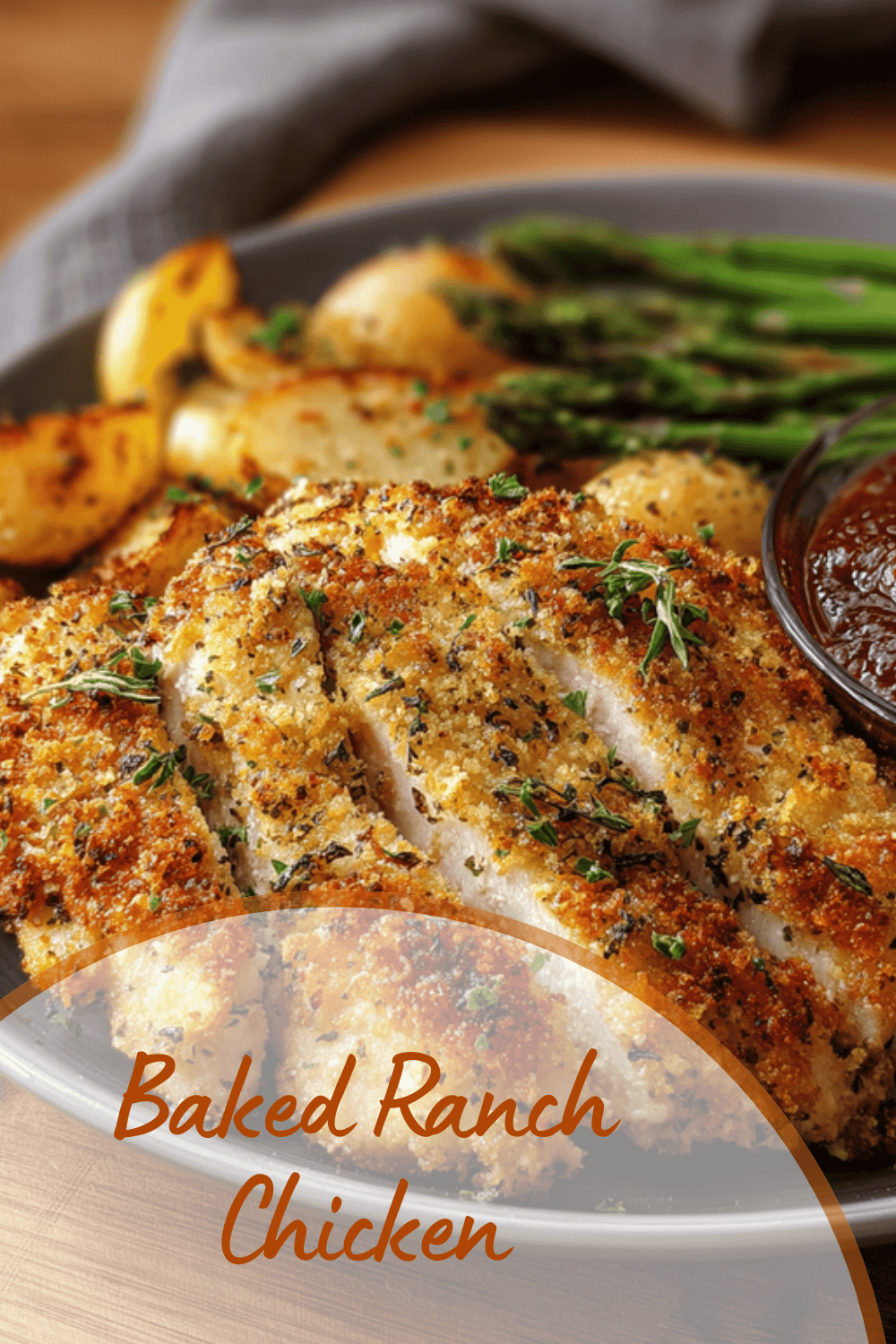 Baked Ranch Chicken Recipe With Crispy Golden Crust 7 Baked Ranch Chicken