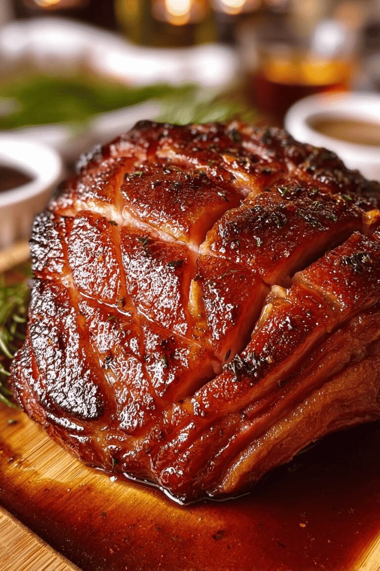 Bourbon Glazed Ham 7.Png