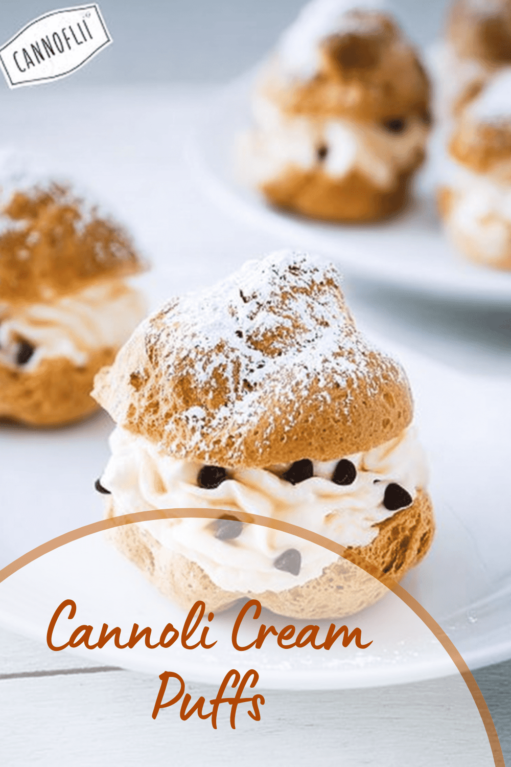 Cannoli Cream Puffs Recipe With Rich Ricotta Filling And Crispy Shells 7 Cannoli Cream Puffs