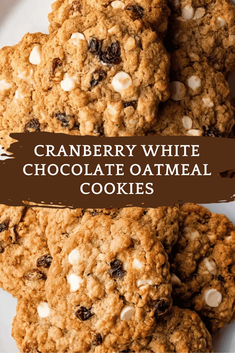 White Chocolate Cranberry Oatmeal Cookies Recipe For Sweet And Tangy Treats 6 Cranberry White Chocolate Oatmeal Cookies