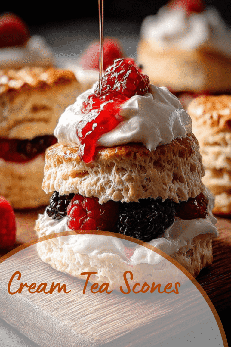 Cream Tea Scones Recipe With Classic Clotted Cream And Jam