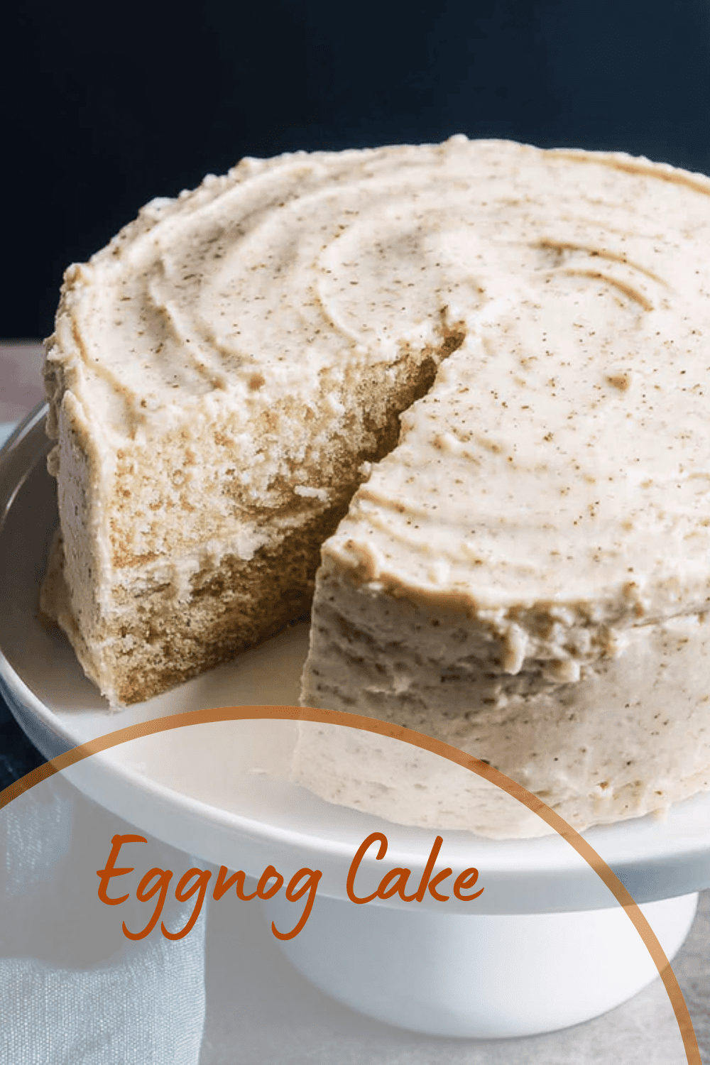 Eggnog Cake