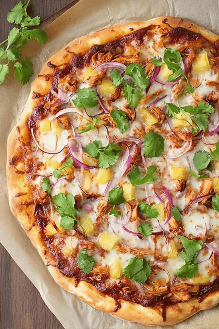 Hawaiian Bbq Chicken Pizza 24.Png
