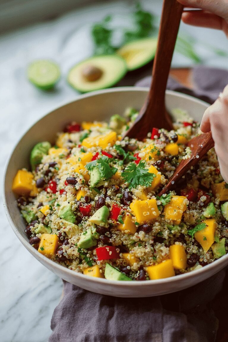 Mango Black Bean Avocado Quinoa Salad 8.Png