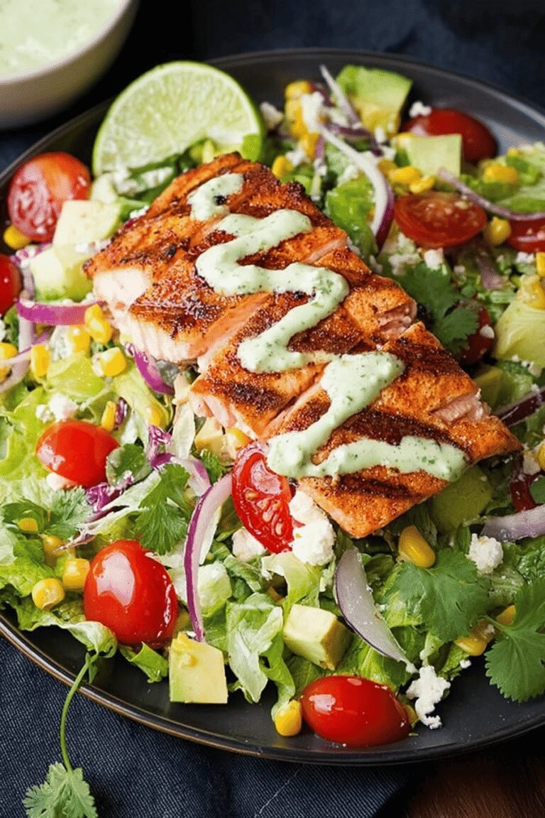 Mexican Grilled Salmon Salad 21.Png