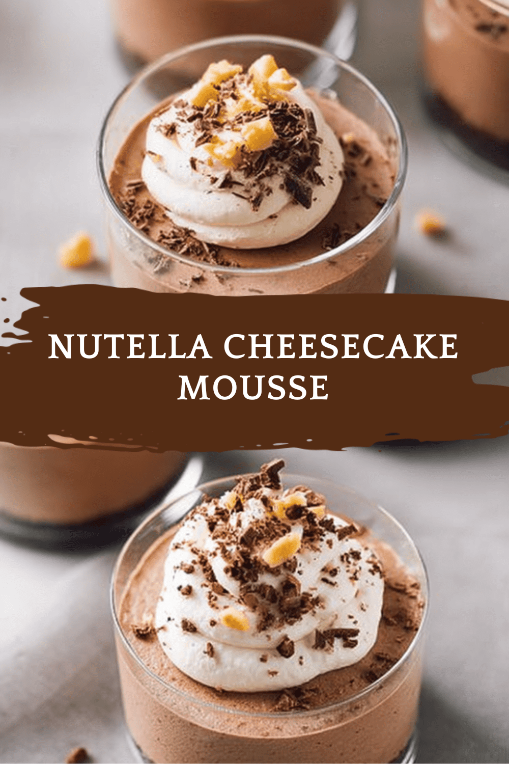 Nutella Cheesecake Mousse