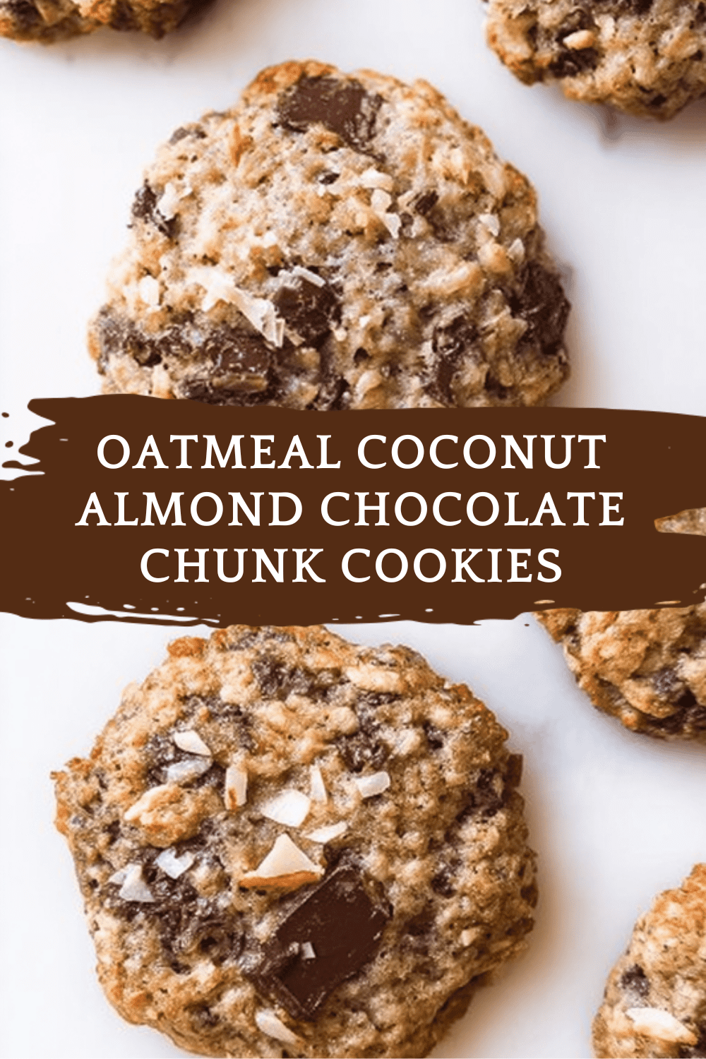Oatmeal Coconut Almond Chocolate Chunk Cookies