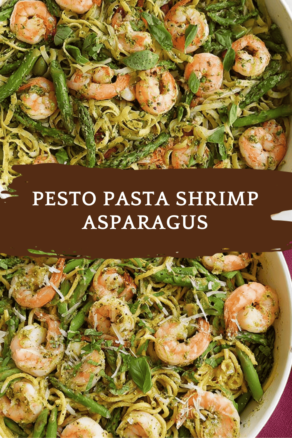 Pesto Pasta Shrimp Asparagus