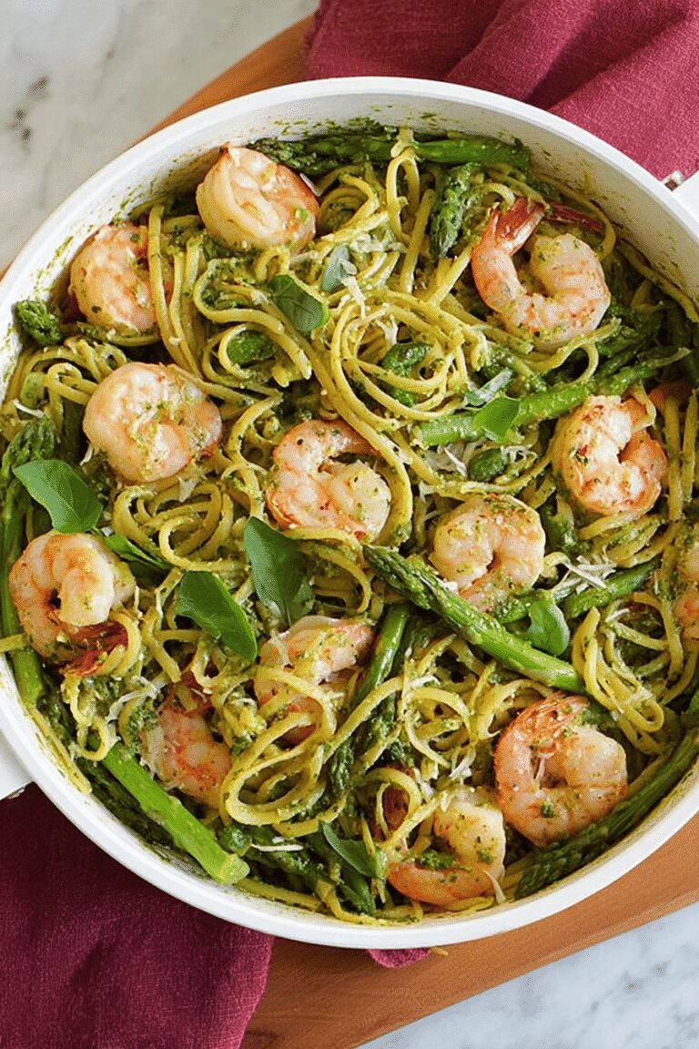 Pesto Pasta Shrimp Asparagus 97.Png