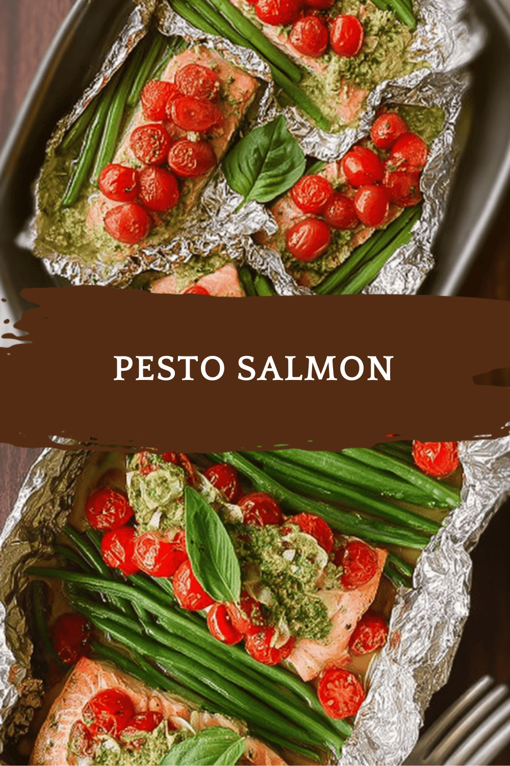 Baked Salmon With Fresh Pesto Sauce Recipe 6 Pesto Salmon