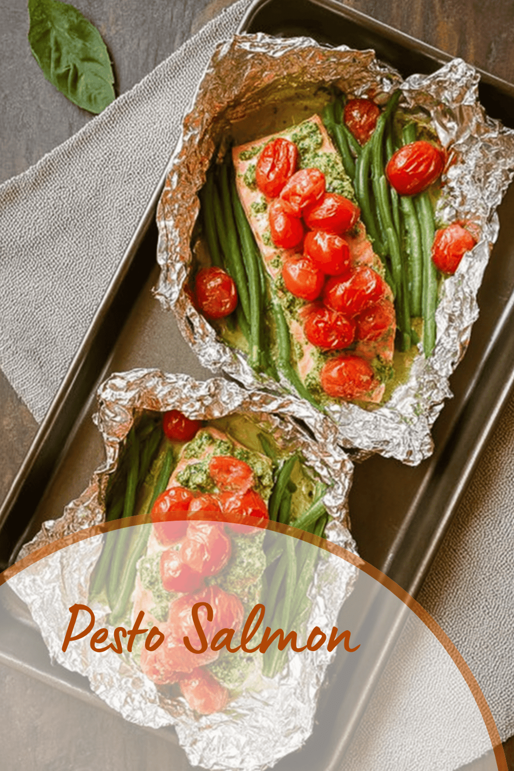Baked Salmon With Fresh Pesto Sauce Recipe 7 Pesto Salmon