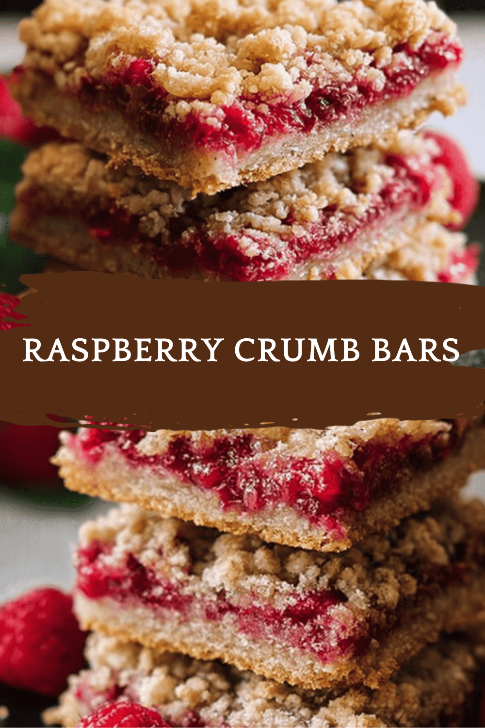 Raspberry Crumb Bars