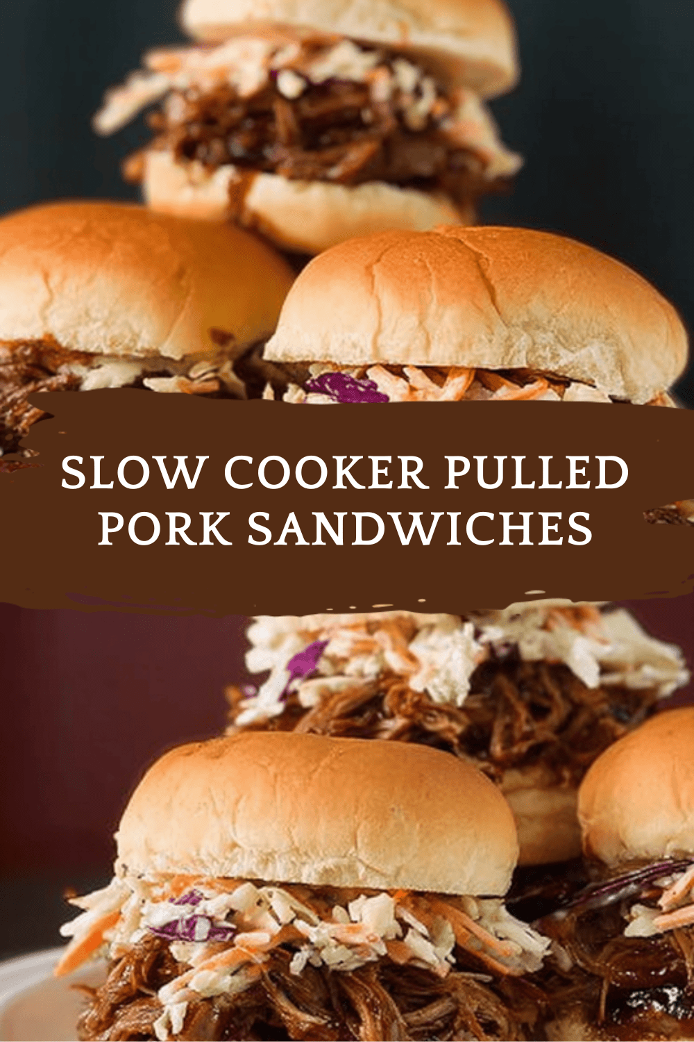 Slow Cooker Pulled Pork Sandwiches