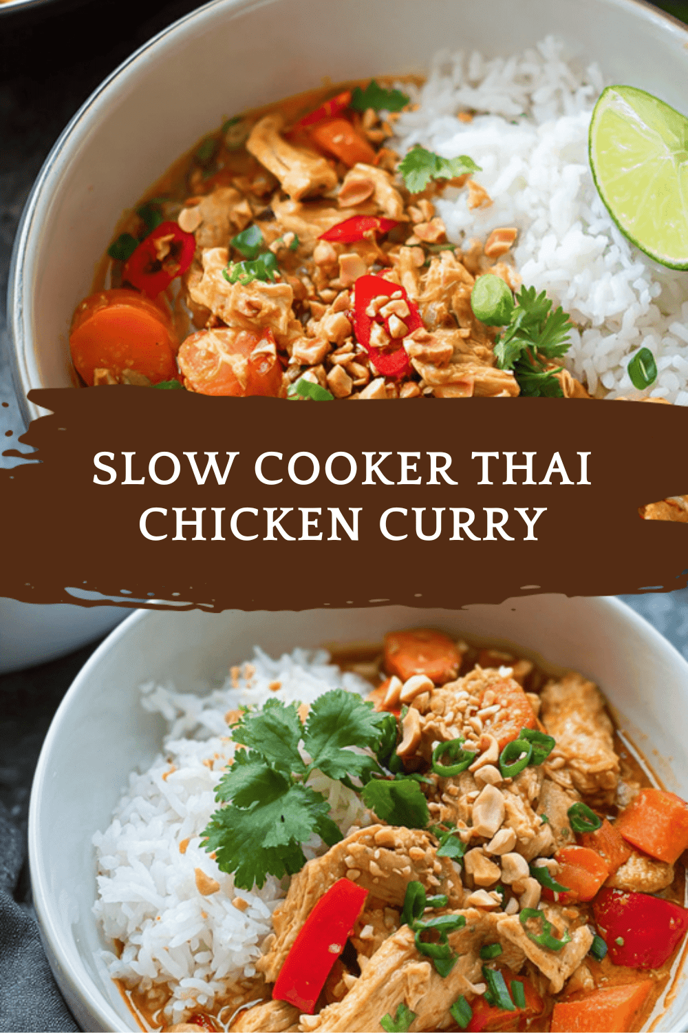 Slow Cooker Thai Chicken Curry