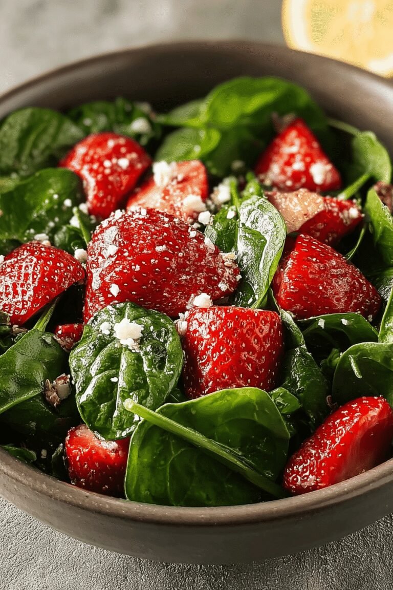 Strawberry Spinach Salad 48.Png