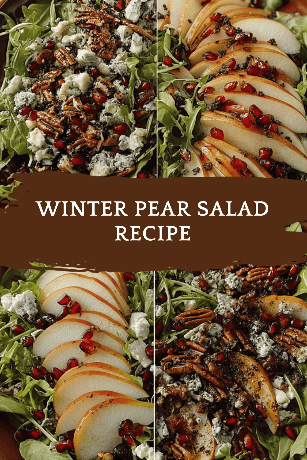 Winter Pear Salad Recipe