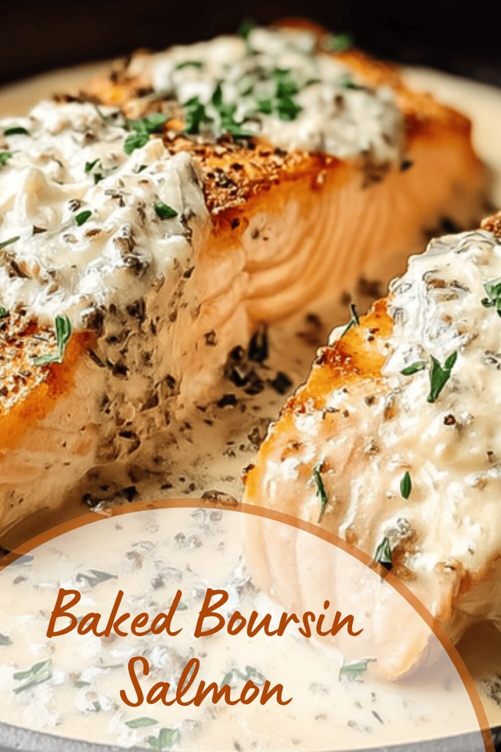 Baked Boursin Salmon