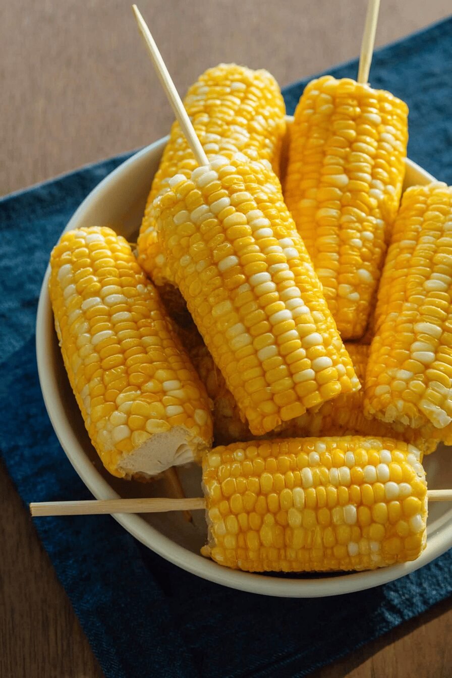 Boiled Corn On The Cob