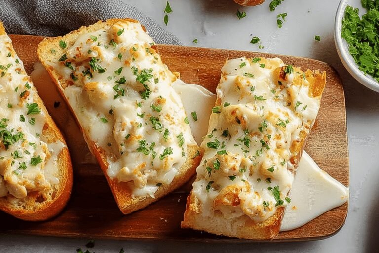 Chicken Alfredo Garlic Bread 77.Png