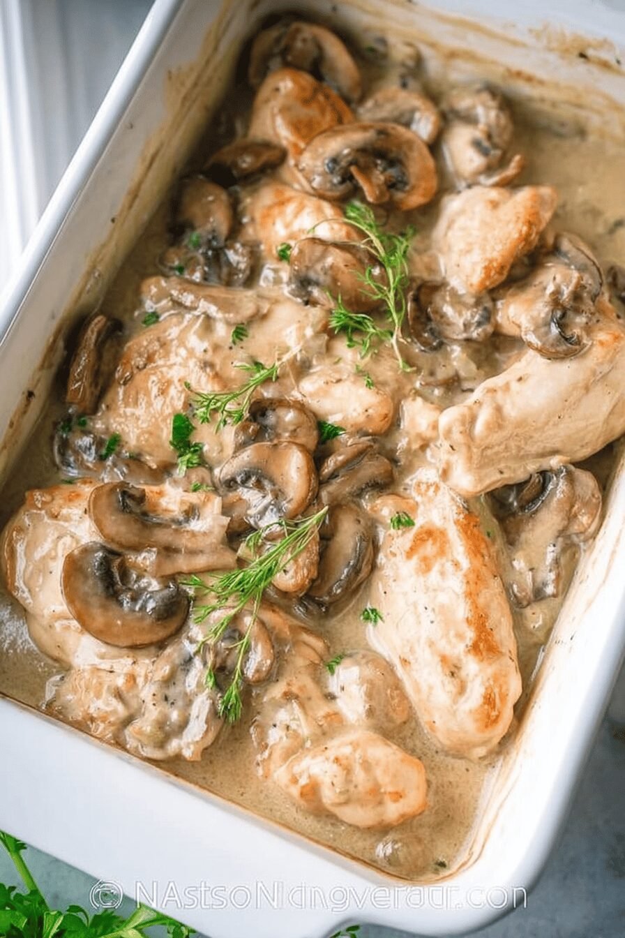 Chicken And Mushroom Casserole
