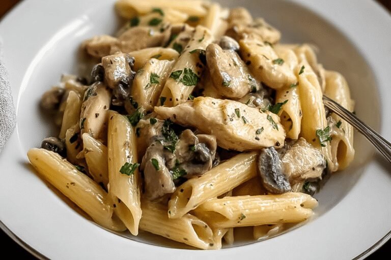 Chicken And Mushroom Pasta 42.Png