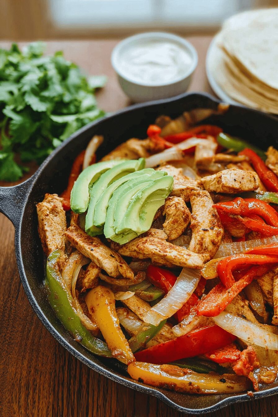 Easy Chicken Fajitas Recipe With Simple Homemade Seasoning 6 Chicken Fajitas