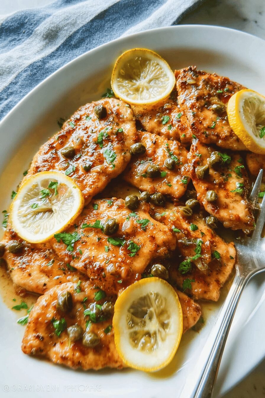 Easy Chicken Piccata Recipe With Lemon And Capers Sauce 6 Chicken Piccata