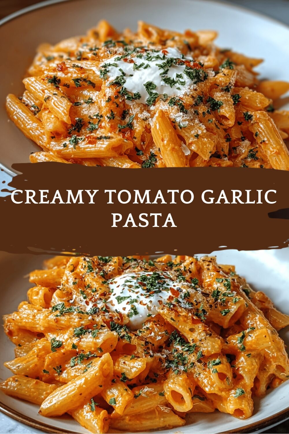 Creamy Tomato Garlic Pasta