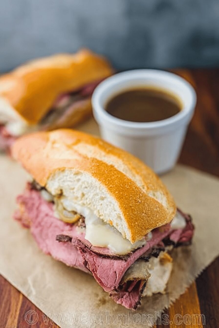 French Dip Pastrami Sandwich Recipe