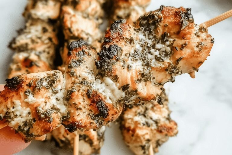 Grilled Ranch Garlic Parmesan Chicken Skewers 3.Png