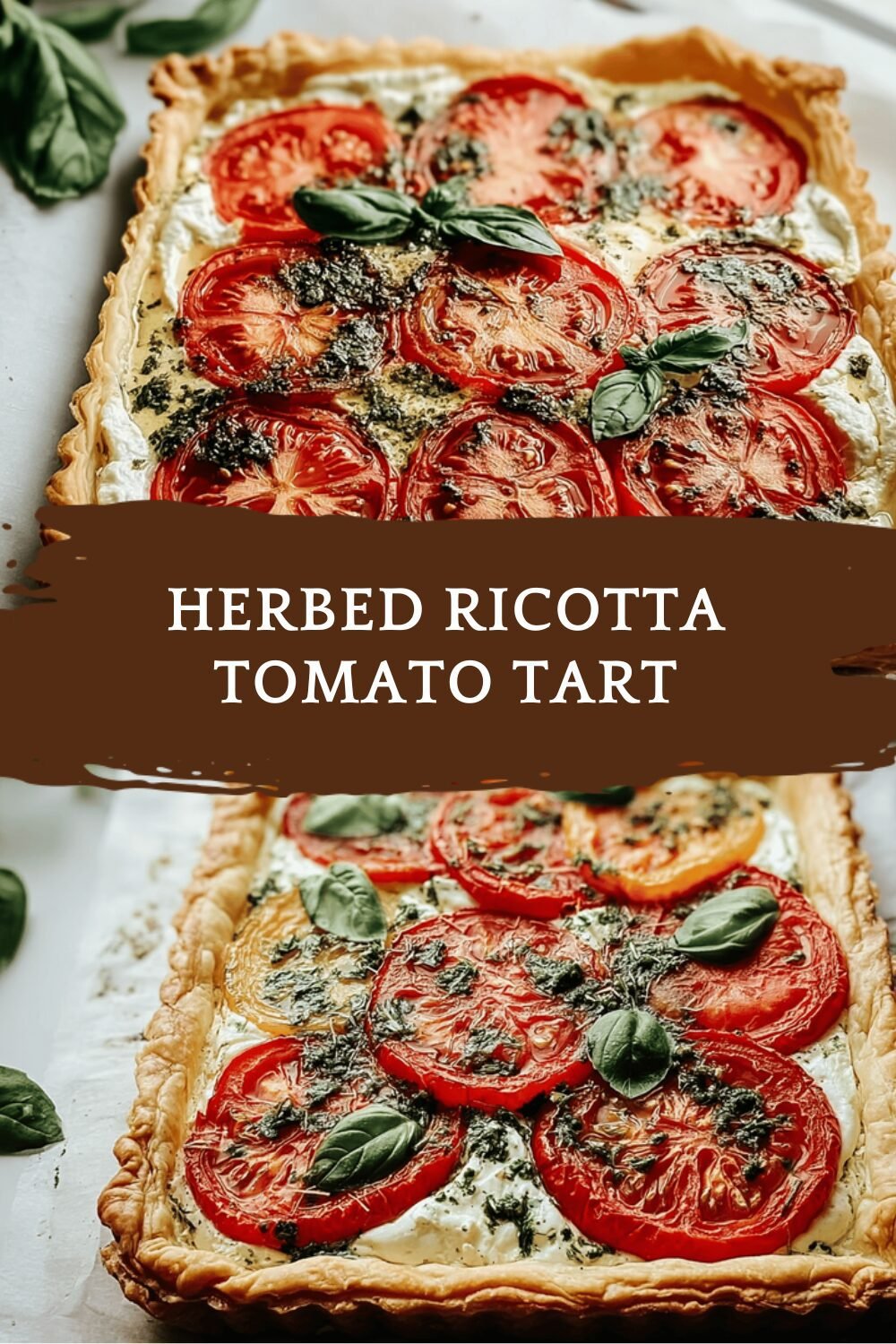 Herbed Ricotta Tomato Tart