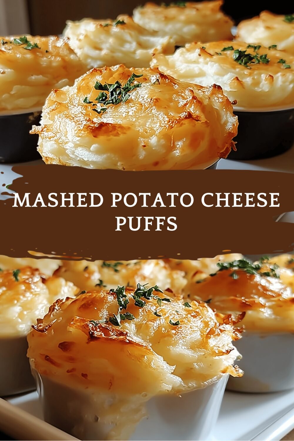 Mashed Potato Cheese Puffs