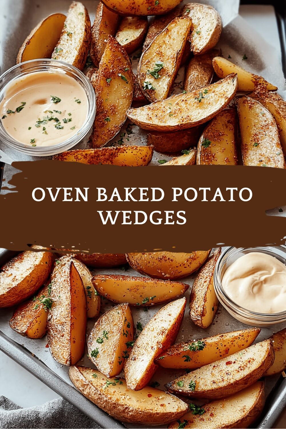 Oven Baked Potato Wedges