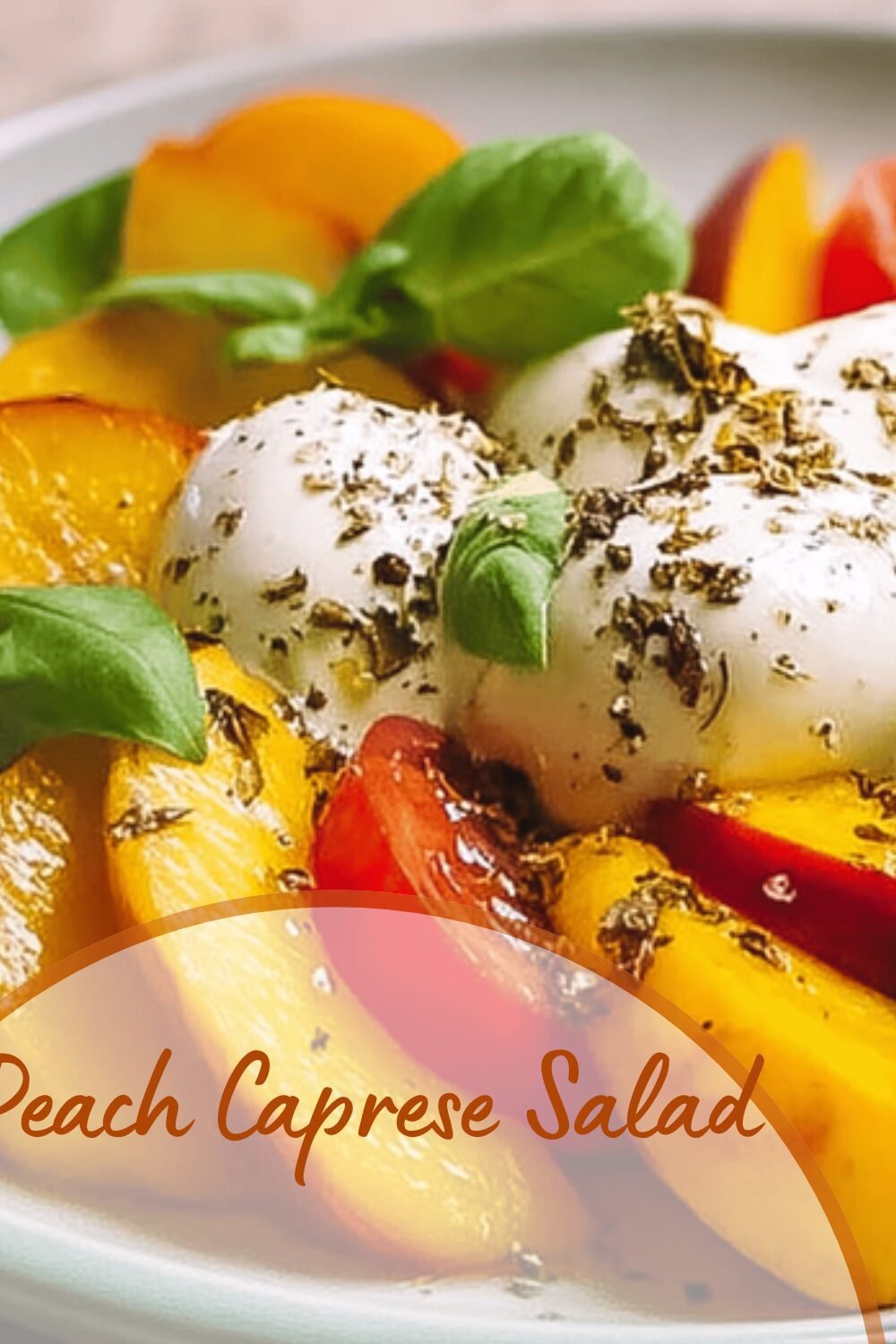 Peach Caprese Salad