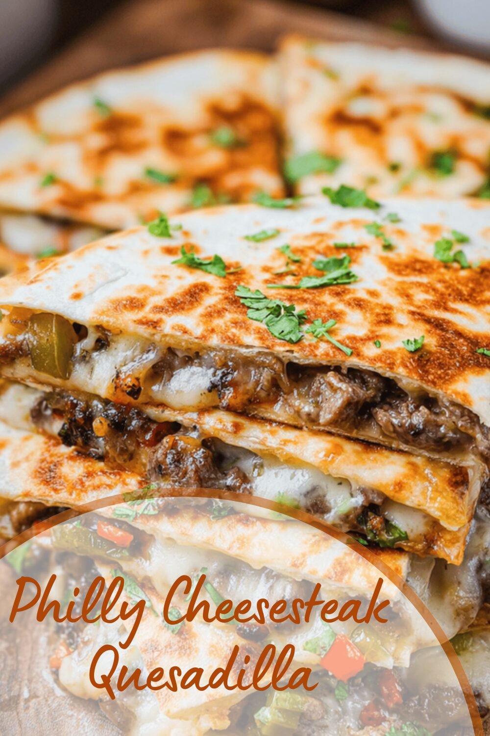 Philly Cheesesteak Quesadilla