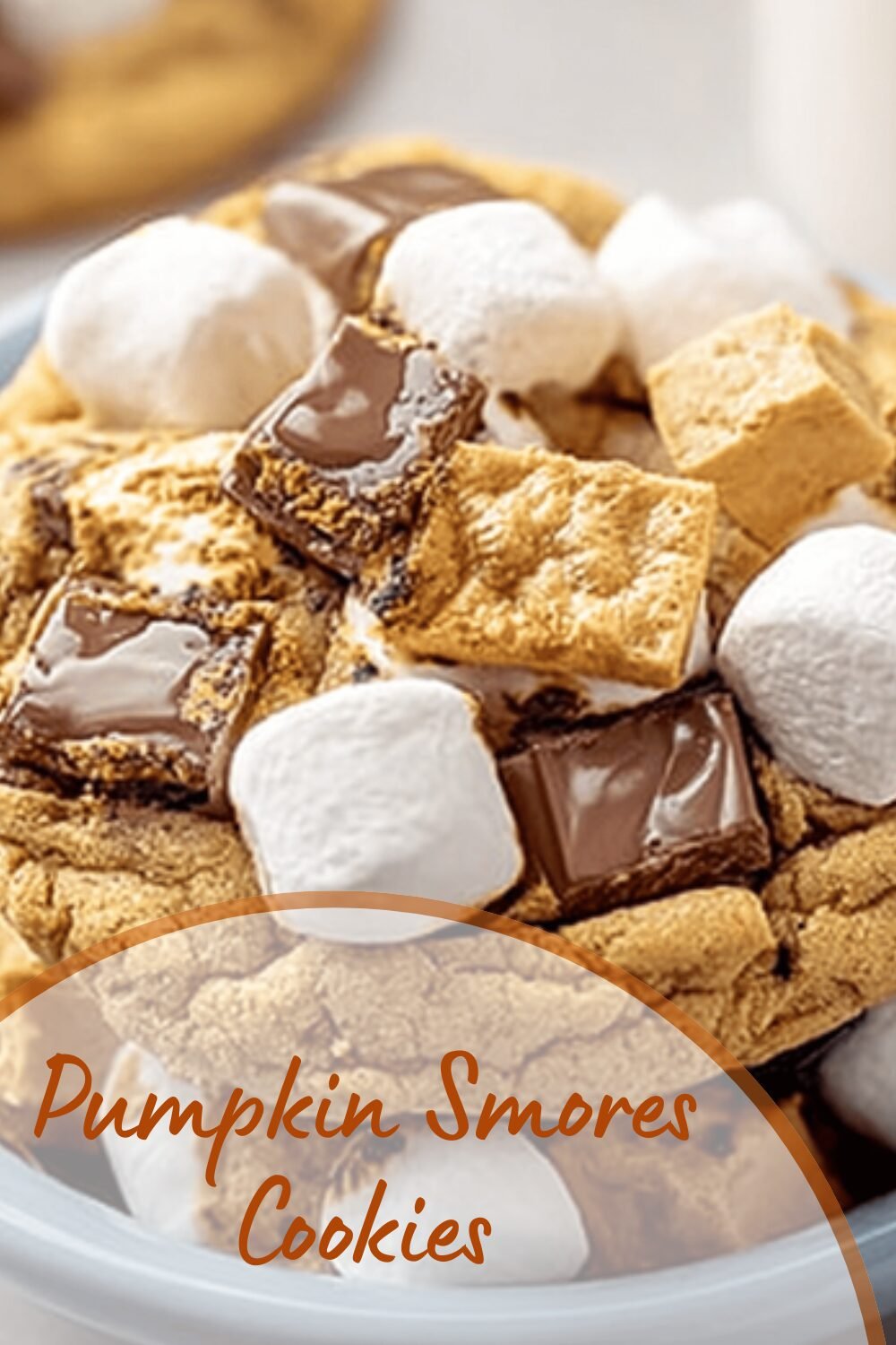 Pumpkin Smores Cookies