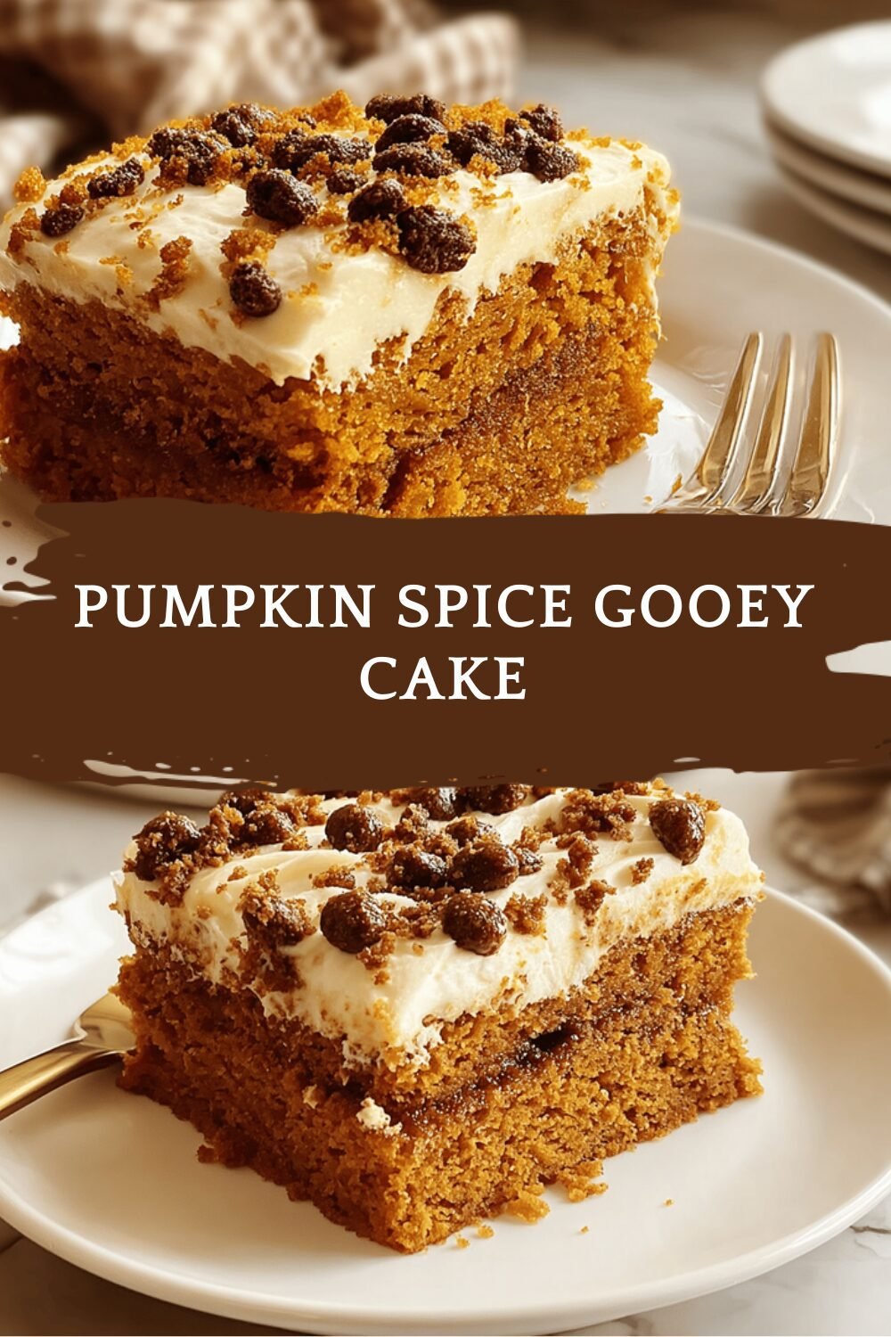 Pumpkin Spice Gooey Cake