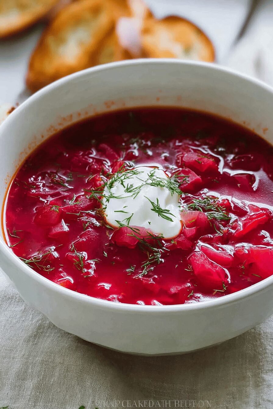 Traditional Russian Borscht Recipe With Classic Ingredients And Authentic Flavor 6 Russian Borscht Recipe