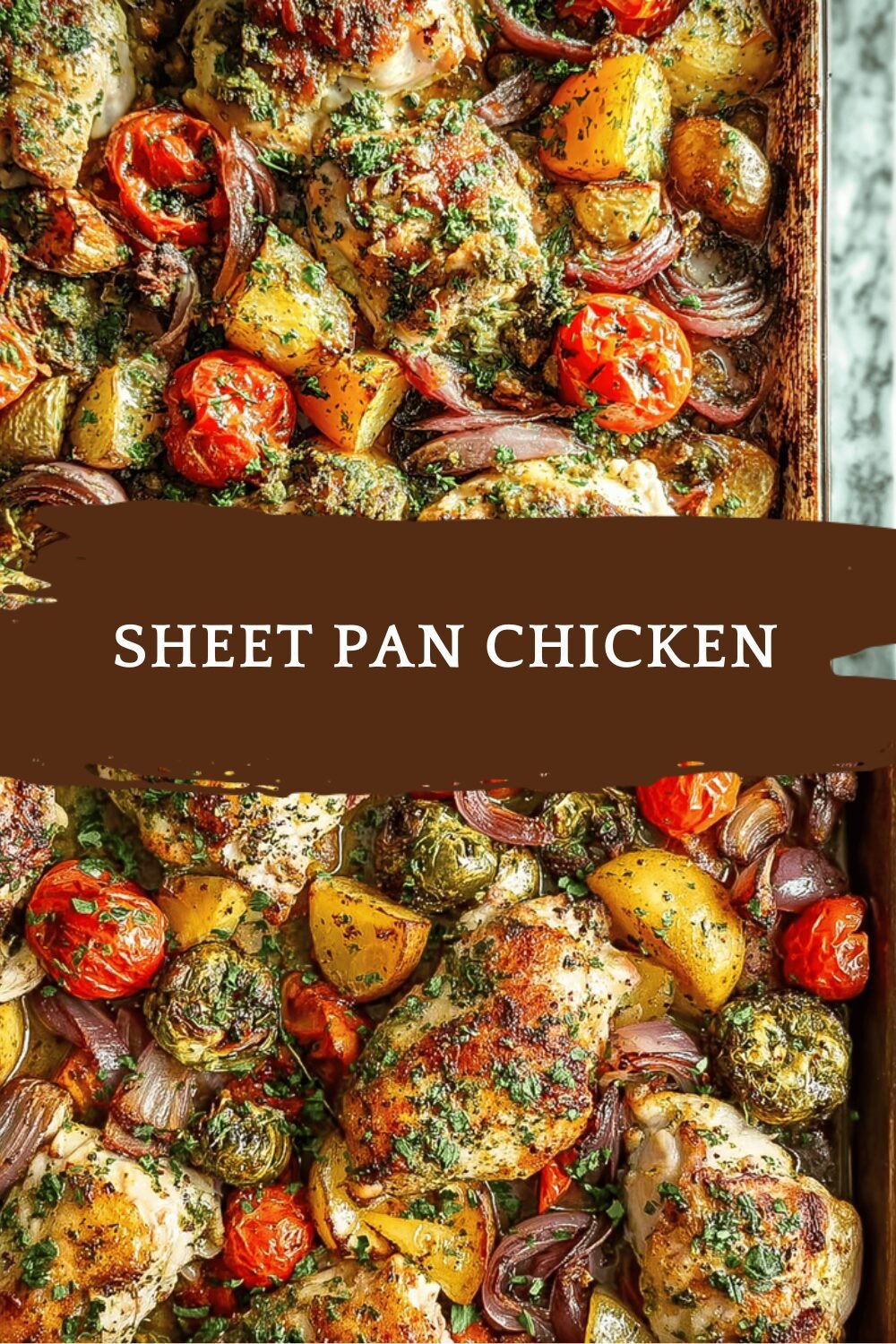 Sheet Pan Chicken With Colorful Roasted Vegetables Recipe 6 Sheet Pan Chicken
