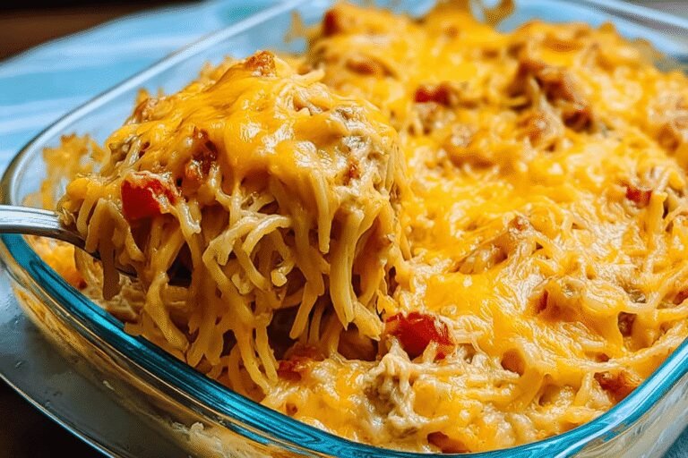 Spicy Southern Chicken Spaghetti Casserole 4.Png