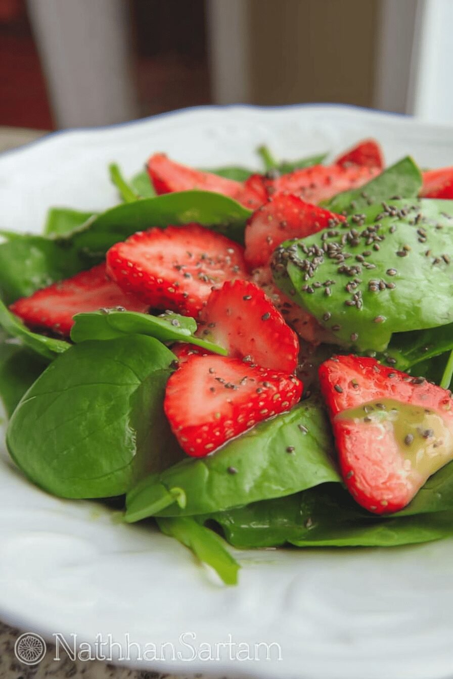Spinach Strawberry Salad