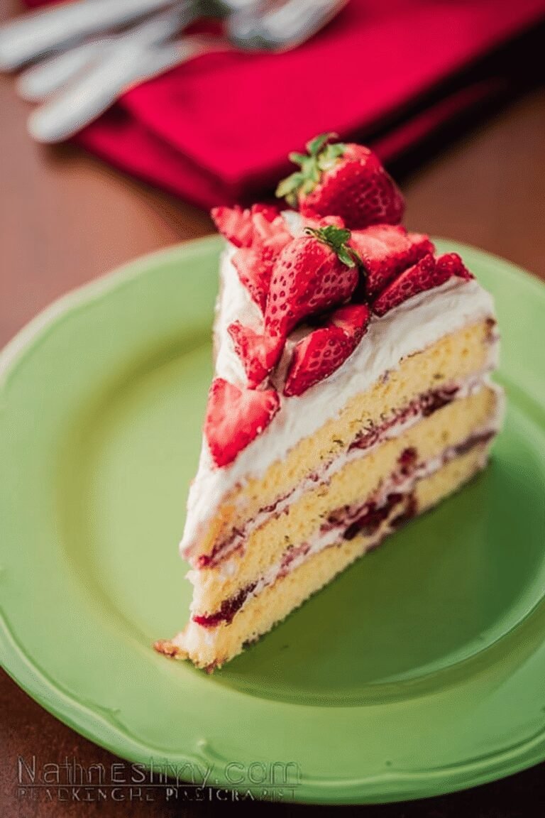 Strawberry Layer Cake Recipe 16.Png